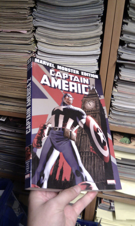 Captain America Mega Comic